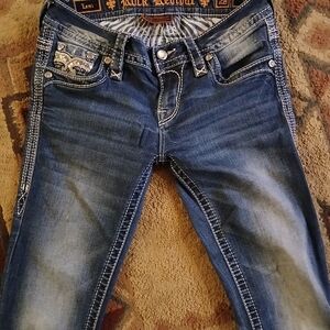 True Religion Women's Indigo Boot Cut Jeans